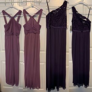 David's Bridal Dresses - New, never worn junior brides made/party dresses David's Bridal Dresses - New, never worn junior brides made/party dresses